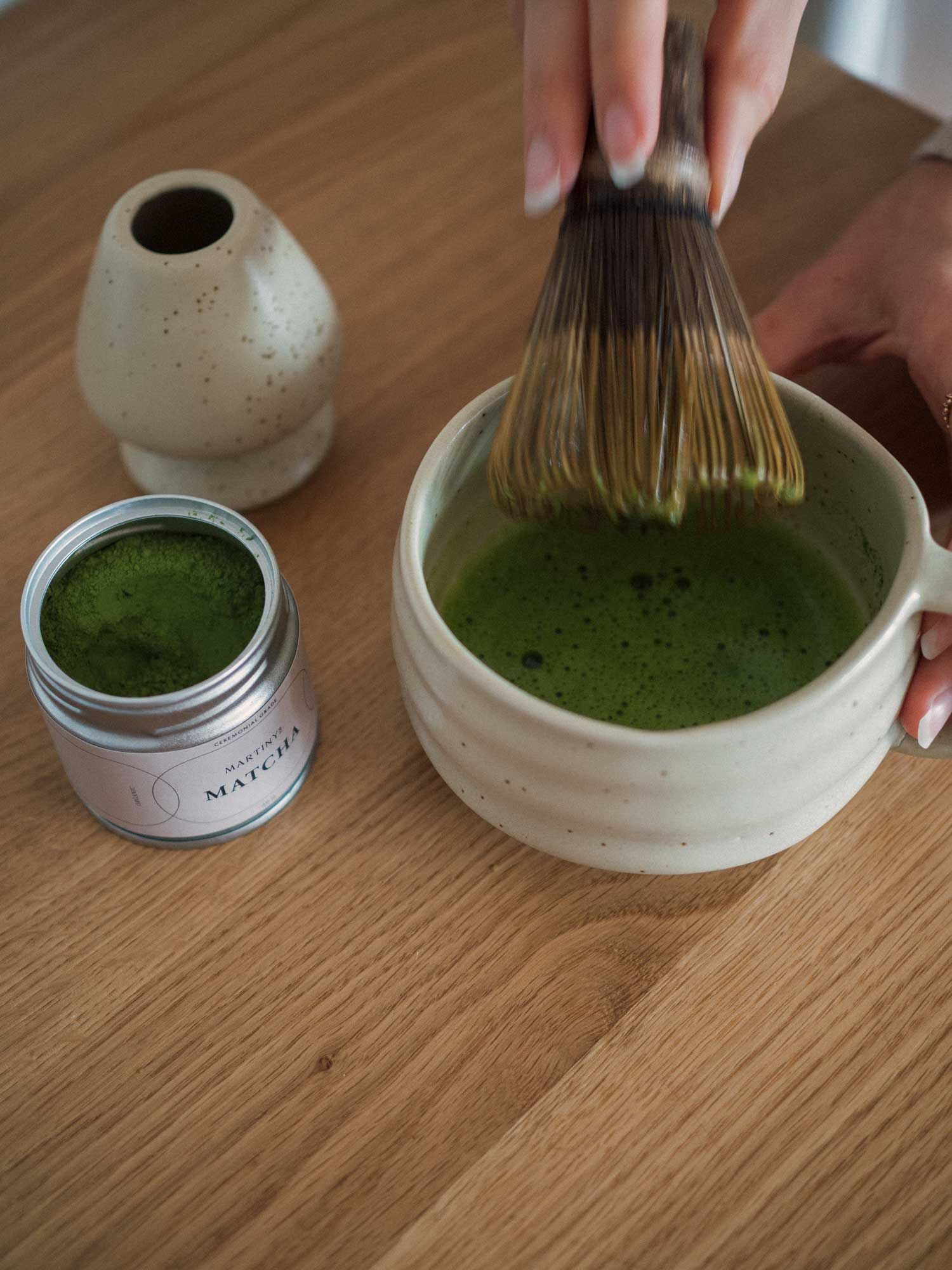 Keramikholder til matcha bambuspisk - Image 4